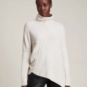 ALL SAINTS Lock Roll Neck Relaxed Fit Jumper/Sweater EUC